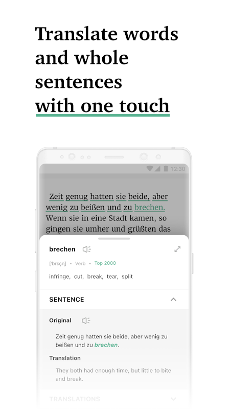 Linga: Books with translations app screenshot 2