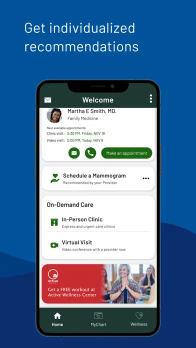 LiveWell with Advocate Aurora app screenshot 8