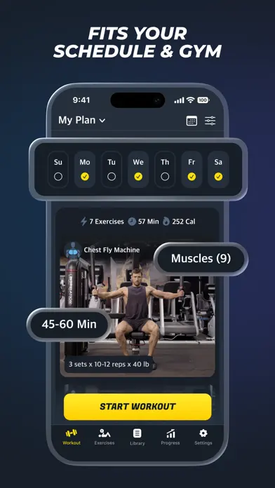 Lyfta: Gym Log Workout Tracker app screenshot 6