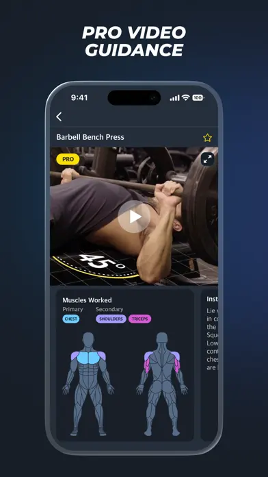 Lyfta: Gym Log Workout Tracker app screenshot 8