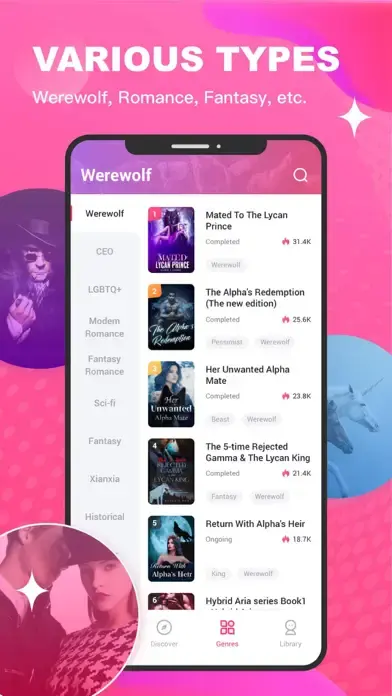 Magfic – Good Reading BookTok app screenshot 3