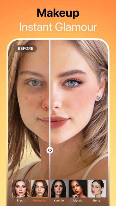 Makeup Photo app screenshot 2