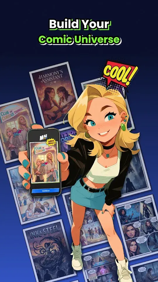 Manga AI – AI Comic Generator app screenshot 4