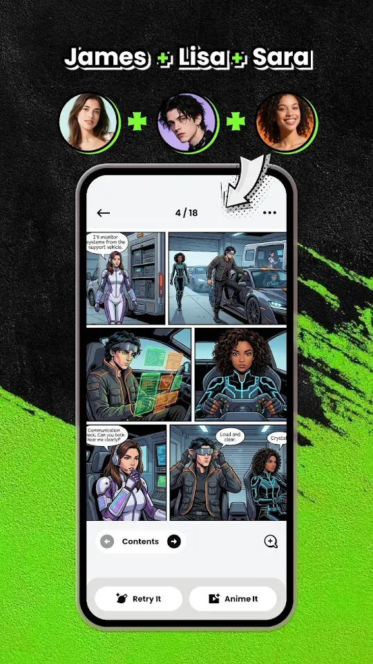 Manga AI – AI Comic Generator app screenshot 6
