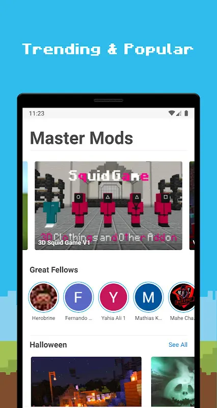 Master Mods For Minecraft – PE app screenshot 2