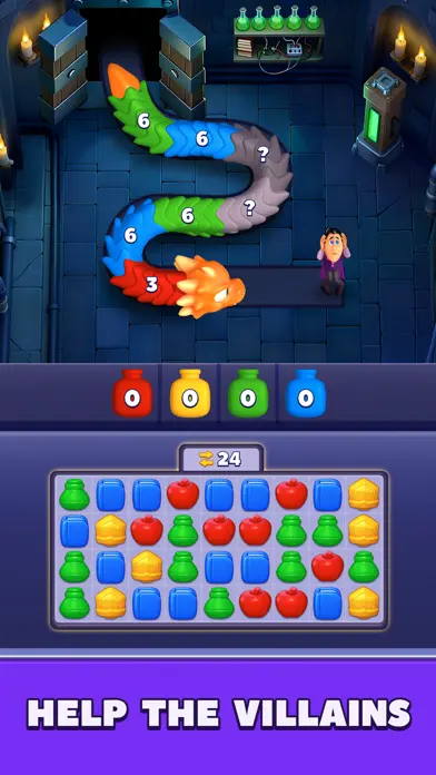 Match Villains app screenshot 1
