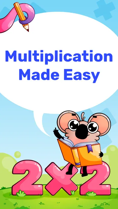 MathHero: Math Games for Kids app screenshot 1