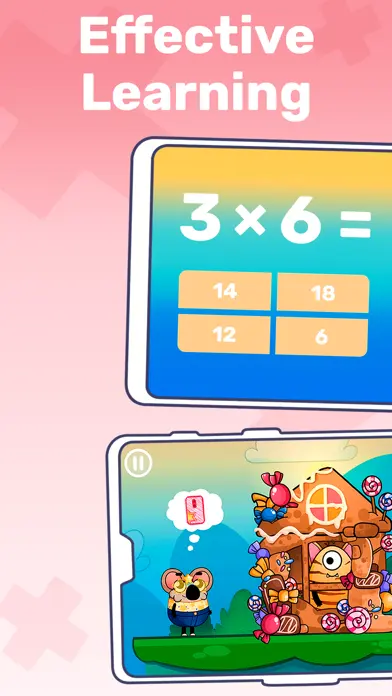 MathHero: Math Games for Kids app screenshot 2
