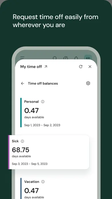 MCF Employee App app screenshot 6