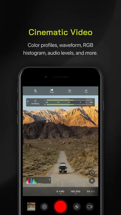 mcpro24fps demo – video camera app screenshot 2