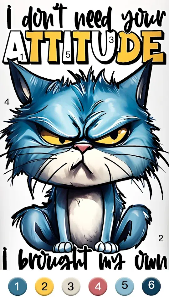 Meme Color Pro：Color by Number app screenshot 2
