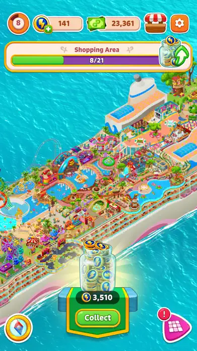 Merge Cruise: Mystery Puzzle app screenshot 4