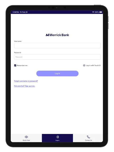 Merrick Bank Mobile app screenshot 5