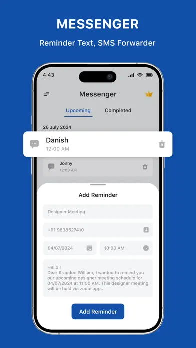 Messages: SMS, Messenger Home app screenshot 3