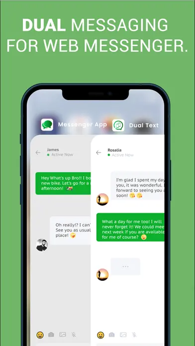 Messenger : SMS Home app screenshot 1