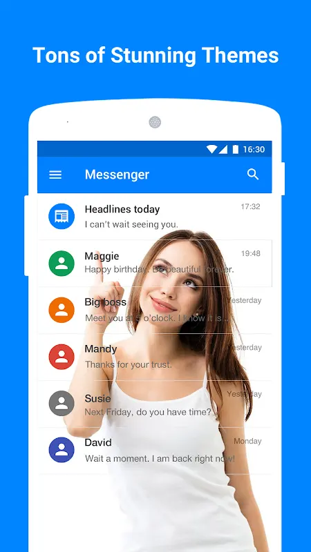 Messenger – Texting App app screenshot 3