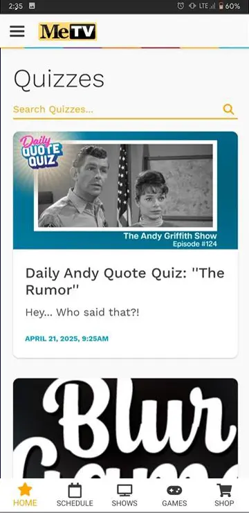 MeTV app screenshot 3