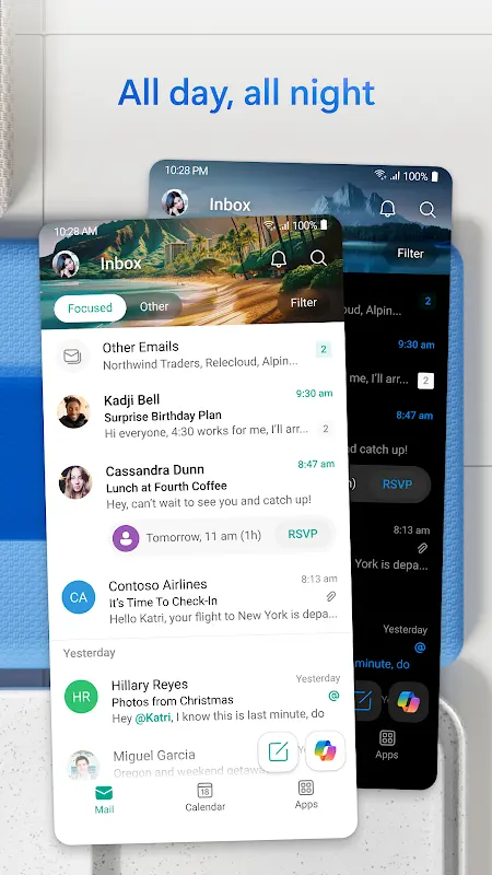 Microsoft Outlook app screenshot 6