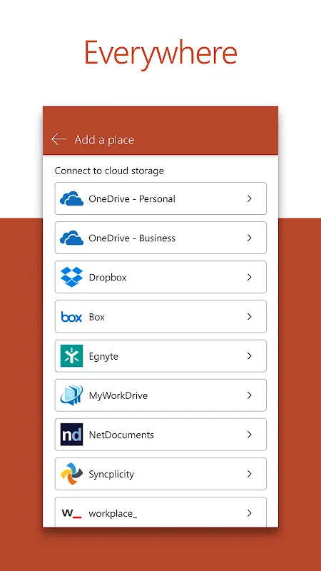 Microsoft PowerPoint app screenshot 5