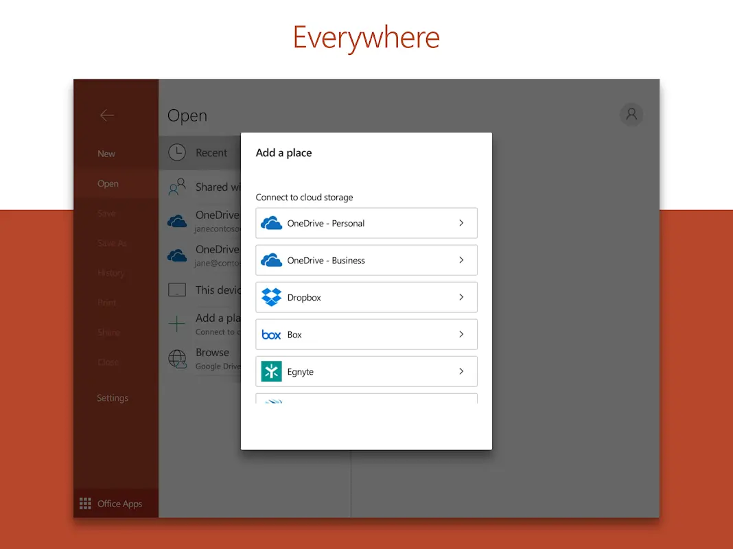 Microsoft PowerPoint app screenshot 6