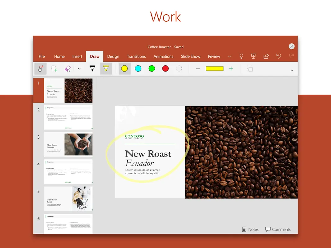 Microsoft PowerPoint app screenshot 7