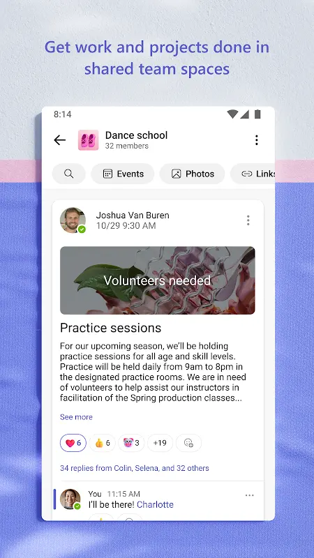 Microsoft Teams app screenshot 5