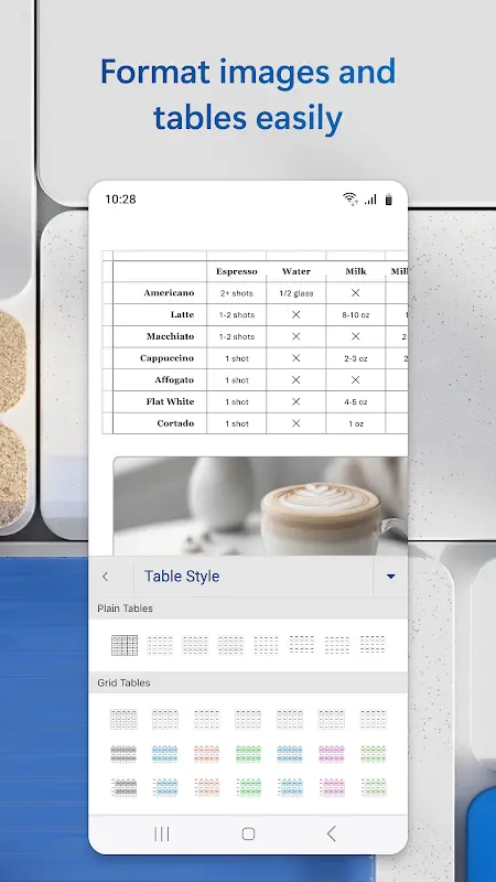 Microsoft Word app screenshot 4