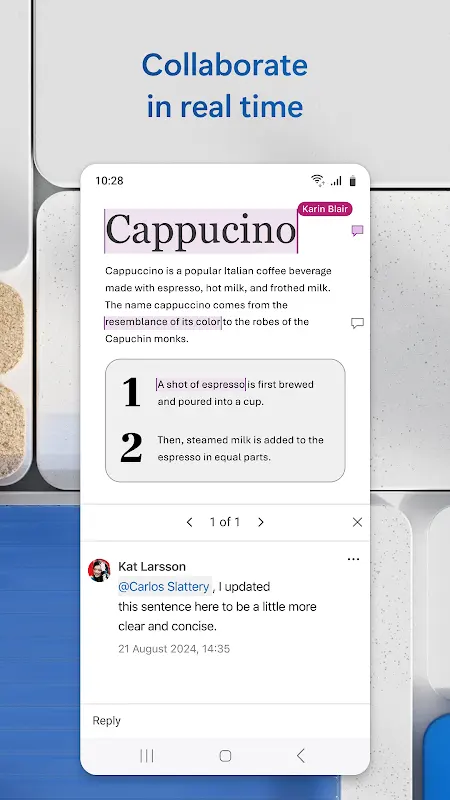 Microsoft Word app screenshot 6