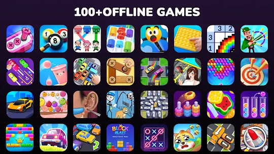 Mini relax games-No wifi app screenshot 2