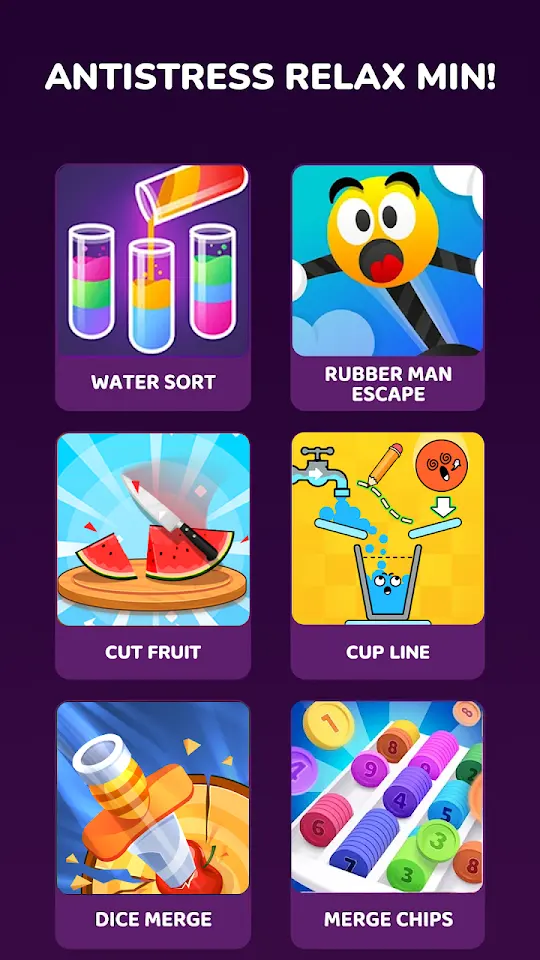 Mini relax games-No wifi app screenshot 5