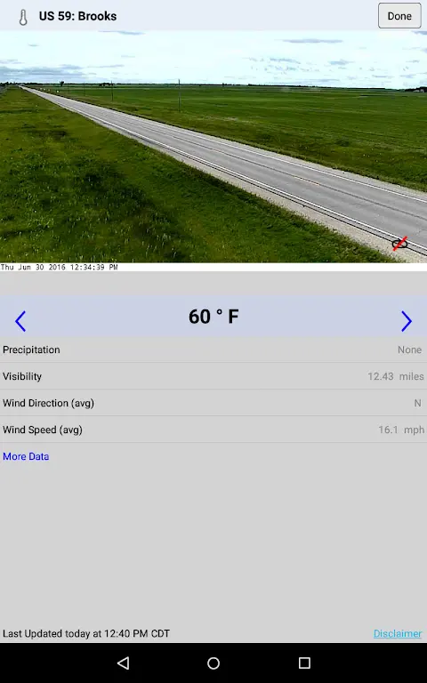 Minnesota 511 app screenshot 8