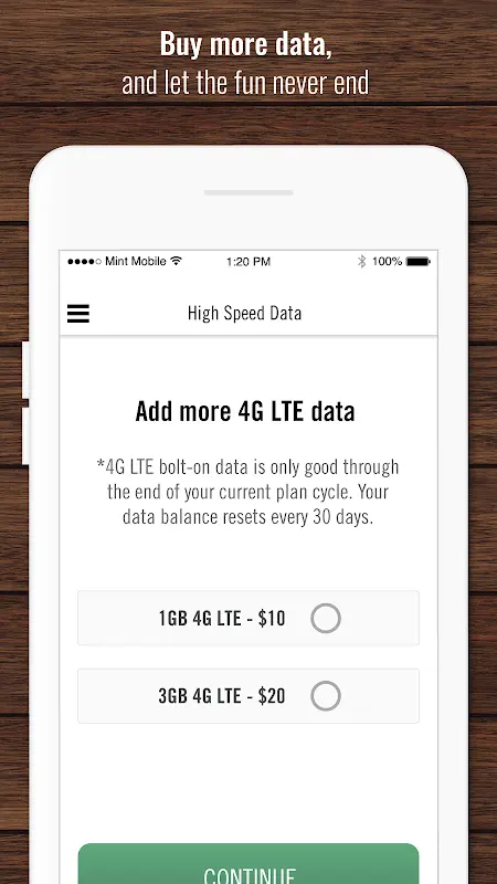 Mint Mobile app screenshot 5