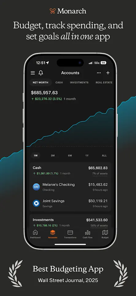 Monarch: Budget & Track Money app screenshot 2