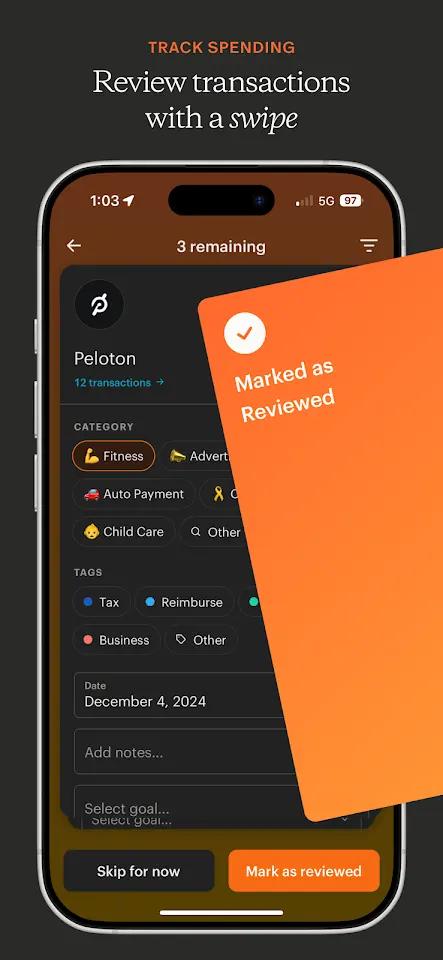 Monarch: Budget & Track Money app screenshot 6