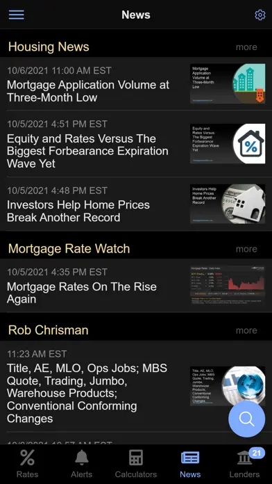 Mortgage News Daily app screenshot 6