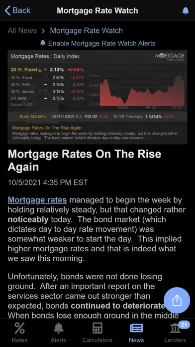 Mortgage News Daily app screenshot 7