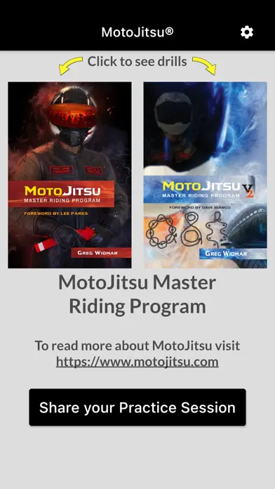 MotoJitsu app screenshot 2
