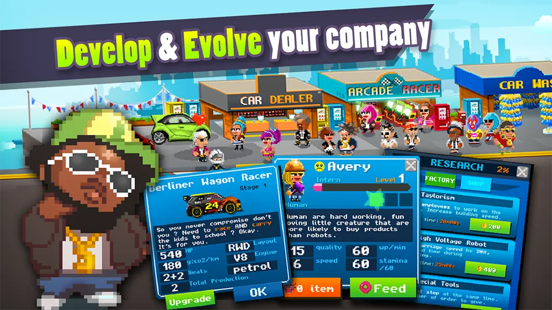 Motor World Car Factory app screenshot 3