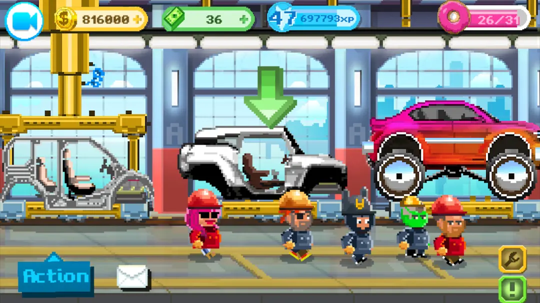Motor World Car Factory app screenshot 4