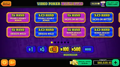 Multi Millionaire Video Poker app screenshot 3