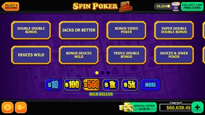 Multi Millionaire Video Poker app screenshot 4
