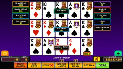 Multi Millionaire Video Poker app screenshot 7