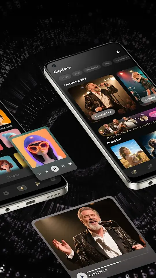 Music AI: MV Video Generator app screenshot 3