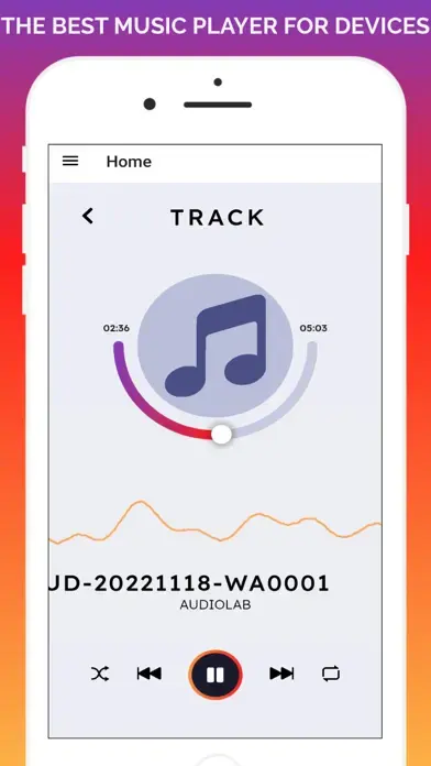 Music Player Plus app screenshot 2