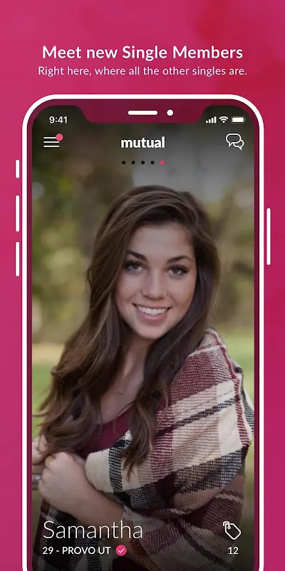 Mutual LDS Dating: Meet & Chat app screenshot 1