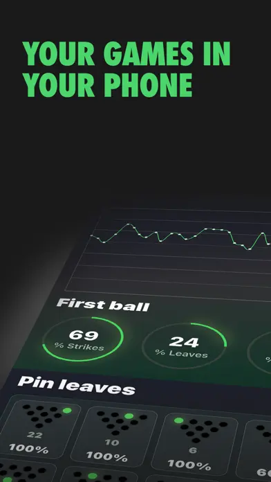 My Bowling Scoreboard Pro app screenshot 2
