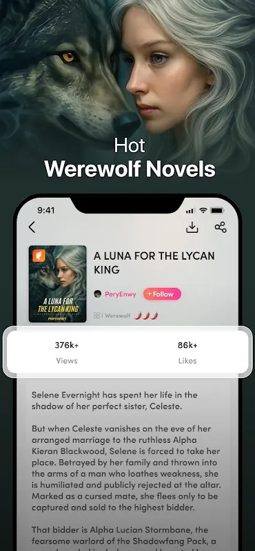 My Fiction: Stories & Novels app screenshot 5