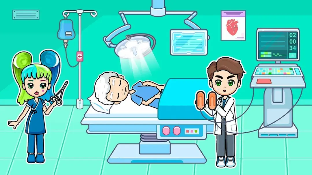 My Hospital Town Doctor Games app screenshot 5