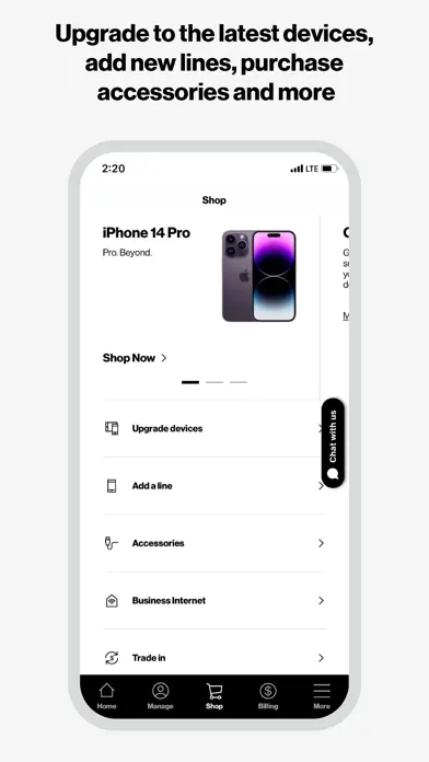 My Verizon app screenshot 2
