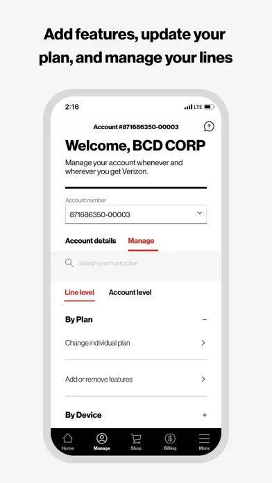 My Verizon app screenshot 4